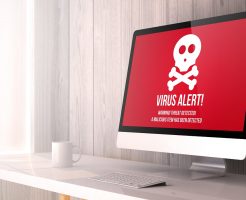 ウイルスによる情報漏洩